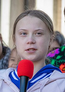 Greta Thunberg was nominated in 2019 for her work as a climate catalyst.