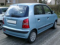 Hyundai Atos Prime (rear view)