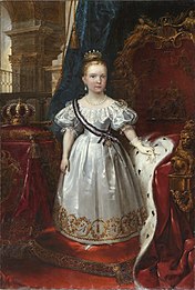 伊莎贝拉二世女王幼年，约1835年