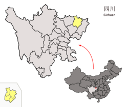 巴中市在四川省的地理位置