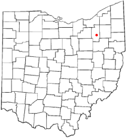 Location within the state of Ohio