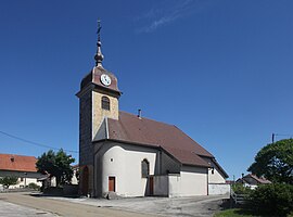 The church in Plénise