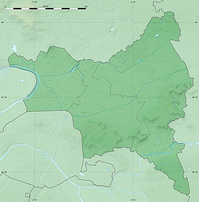 Location map France Seine-Saint-Denis