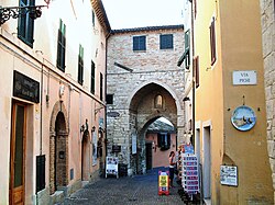 Sirolo's Gothic arch