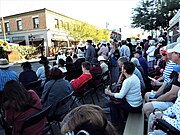 Crowd enjoying the event