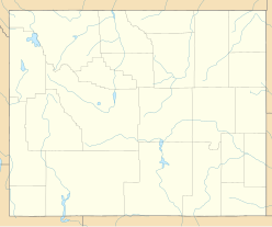 Cloud Creek crater is located in Wyoming