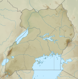 Location of Lake Albert in Uganda.##Location of Lake Albert in Democratic Republic of the Congo.