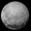 Pluto viewed by New Horizons (11 July 2015).