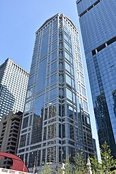 77 West Wacker Drive, Chicago, US, by Ricardo Bofill, 1990-1992[128]