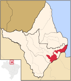 马卡帕在阿马帕州的位置