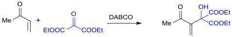 Baylis–Hillman reaction mit Diethylmesoxalat