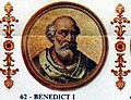62-Benedict I 575 - 579