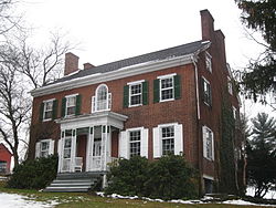 The Christian Bechdel II House, a historic site in the township
