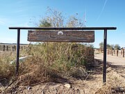 Oatman Flats Ranch entrance.