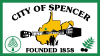 Flag of Spencer, West Virginia