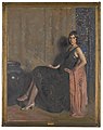 Harry B. Harrison (c. 1929) Meg Morrison, oil on canvas, 160.0 × 122.8 cm. National Gallery of Victoria, Melbourne