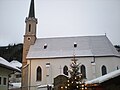 The church in Mühlbach am Hochkönig