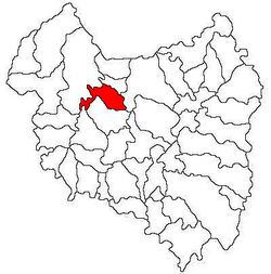 Location of Malnaş
