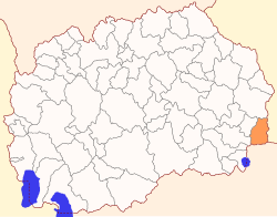 Location of Municipality of Novo Selo