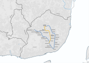 Lisbon Metro network in July 1995, when the segment between Campo Grande and Rotunda became part of the Yellow Line.