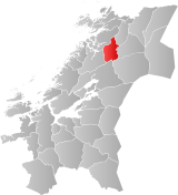 Overhalla within Trøndelag