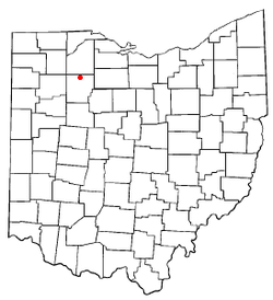 Location of Van Buren, Ohio