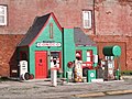 Old Conoco station, now a museum