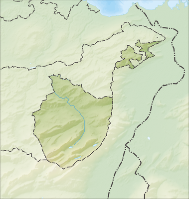 Location map Switzerland Appenzell Innerrhoden