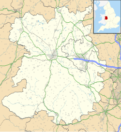 RAF Peplow is located in Shropshire
