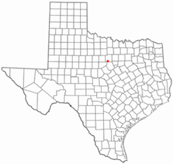 Location of Mingus, Texas