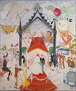 1931 oil painting by by Florine Stettheimer