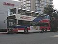 A BC Transit bus in downtown Victoria.