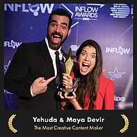 The Devirs at the Inflow awards in 2019