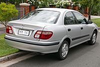 2000–2003 Nissan Pulsar 1.8 ST sedan (Australia)
