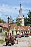 Street in Apața