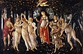 《春》(Primavera)，1482年，收藏于佛罗伦萨乌菲兹美术馆