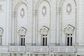 Pantages Theater, North facade