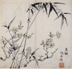 Cherry Blossom and Bamboo