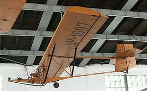波兰航空博物馆的IS-3 ABC-A型初级滑翔机