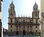 View of the Jaén Cathedral.