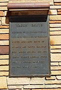 Beale Wagon Road Monument marker