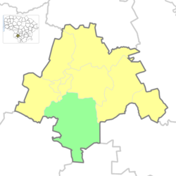 Location of Liudvinavas Eldership