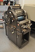 Mimeograph office duplicating machine