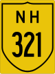 National Highway 321 shield}}