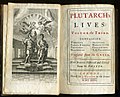 Image 4Third volume of a 1727 edition of Plutarch's Lives of the Noble Greeks and Romans printed by Jacob Tonson (from Biography)