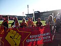 参加第17届联欢节的瑞典共产主义青年团体