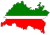 Tatarstan Flag-Map