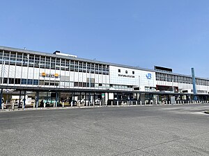 车站东口(2022年4月)