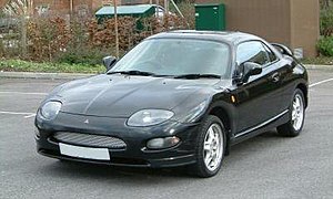 The Mitsubishi FTO was one of few sports cars to have a mid-engine, front-wheel-drive layout