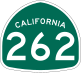 State Route 262 marker